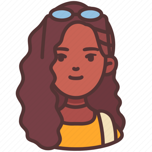 Avatar, backpacker, female, people, tourist, travel, woman icon - Download on Iconfinder