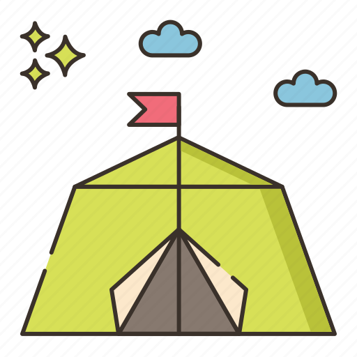 Camping, family, outdoor, tent icon - Download on Iconfinder