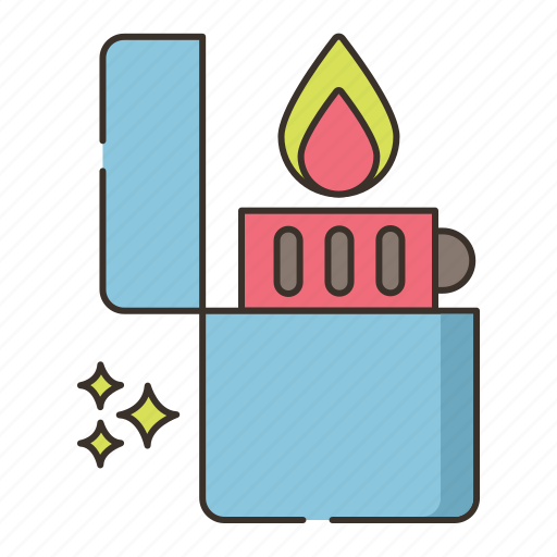 Fire, flame, light, lighter icon - Download on Iconfinder