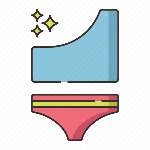Bikini, summer, swimsuit, underwear icon - Download on Iconfinder
