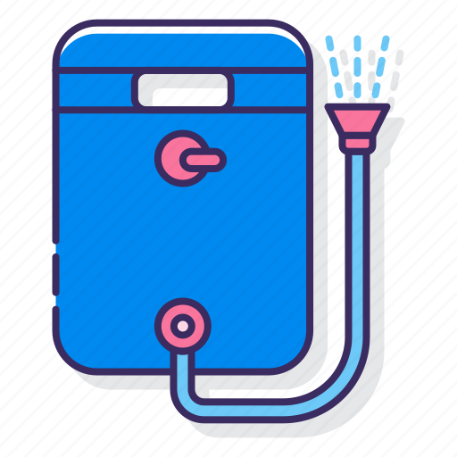 Bag, camping, shower icon - Download on Iconfinder