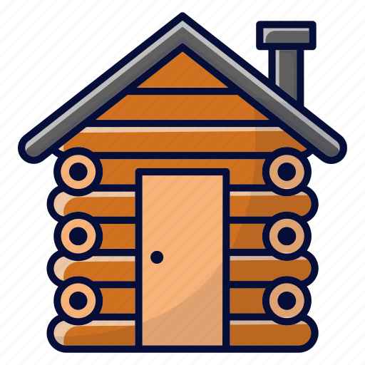 Cabin, cottage, lodge, woods icon - Download on Iconfinder