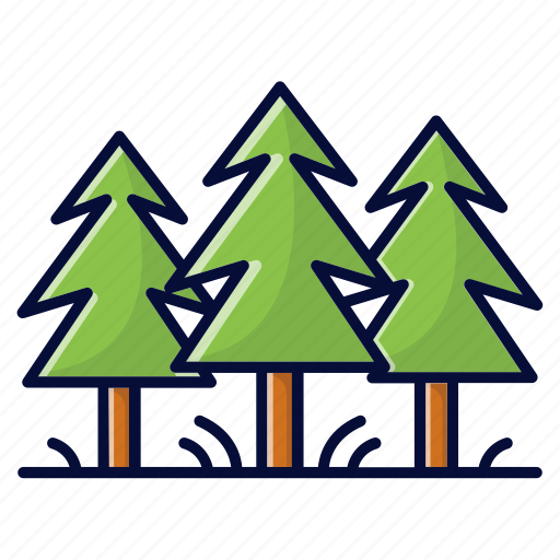 Fir, forest, nature, trees icon - Download on Iconfinder