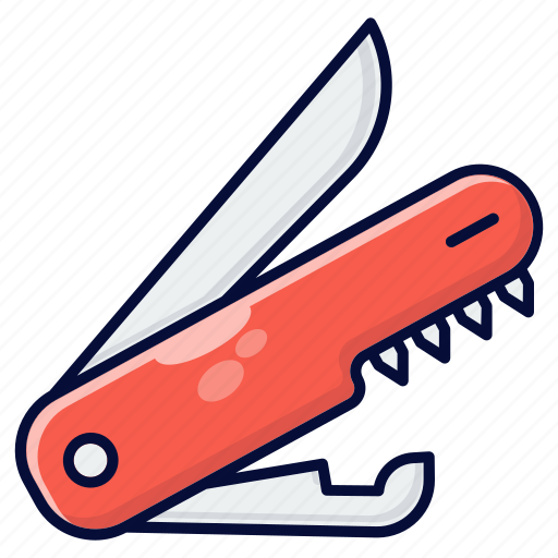 Camping, knife, pocket, swiss army knife icon - Download on Iconfinder