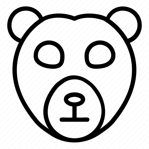 Animal, dog face, emoji, teddy, teddy bear, toy face icon - Download on Iconfinder