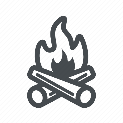 Bonfire, campfire, camping, outdoor icon - Download on Iconfinder