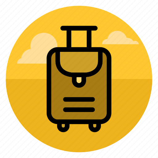 Baggage, luggage, bag, case, goods, transportation, travel icon - Download on Iconfinder