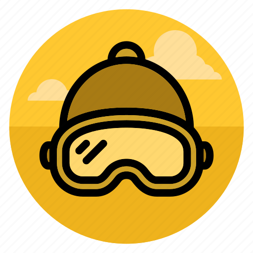 Beanie, goggles, skiier, snowboarding, glasses, mask, snowboard icon - Download on Iconfinder
