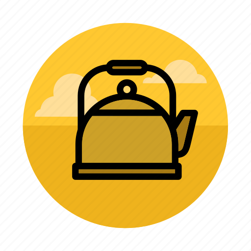 Teapot, beverage, camping, drink, kettle, kitchen, outdoors icon - Download on Iconfinder