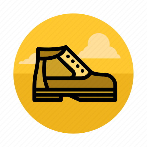 Boot, camping, foot, footwear, hiking, outdoor, shoe icon - Download on Iconfinder