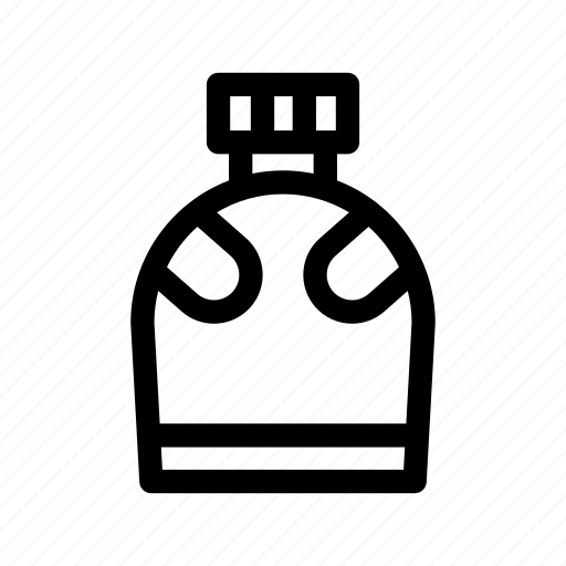 Bottle, camping, canteen, drinking water, flask icon - Download on Iconfinder