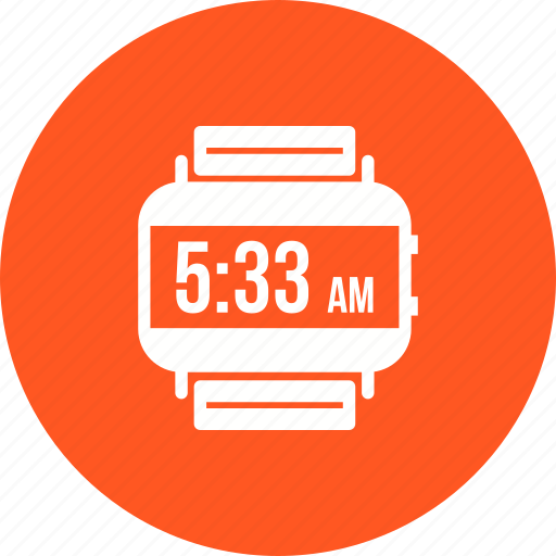Clock, digital, smart, sport, watch, wrist, wristwatch icon - Download on Iconfinder