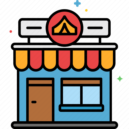 Camping, store, equipment, general, goods, shop icon - Download on Iconfinder
