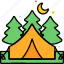 campsite, camp, nature, outdoor 