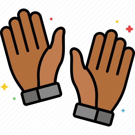 Gloves, hands, pair, protective icon - Download on Iconfinder