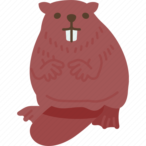 Beaver, rodent, wildlife, animal, forest icon - Download on Iconfinder