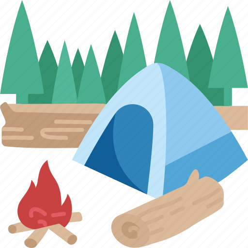 Camping, forest, vacation, outdoor, adventure icon - Download on Iconfinder