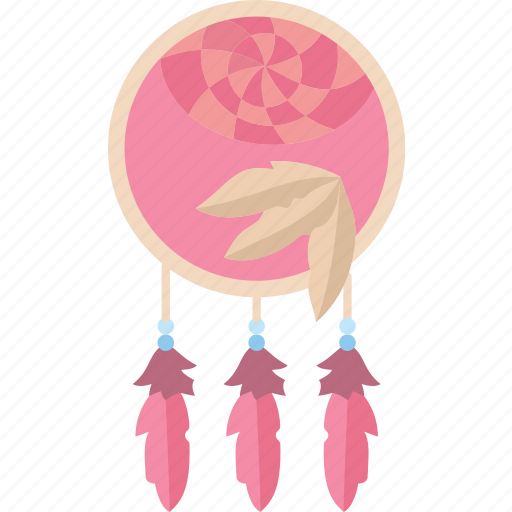 Dreamcatcher, bohemian, feather, ornament, decoration icon - Download on Iconfinder