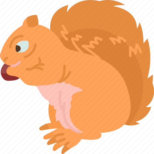 Squirrel, rodent, animal, wildlife, nature icon - Download on Iconfinder