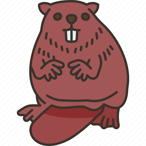Beaver, rodent, wildlife, animal, forest icon - Download on Iconfinder