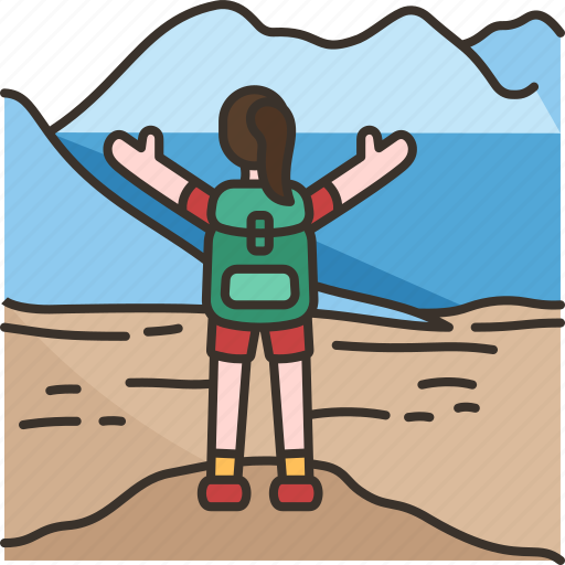 Hiking, activity, trip, adventure, leisure icon - Download on Iconfinder