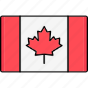 canada, flag, leaf, country, maple, national, canadian, nation, autumn