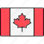 canada, flag, leaf, country, maple, national, canadian, nation, autumn 