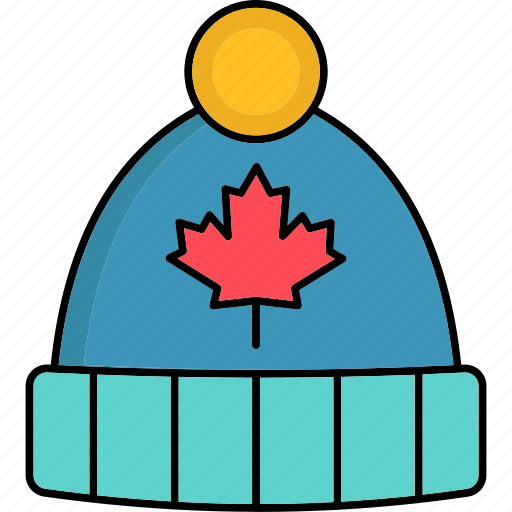 Canada cap, hat, cap, fashion, winter, man, celebration icon - Download on Iconfinder