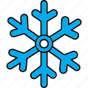snowflake, snow, winter, cold, christmas, ice, weather