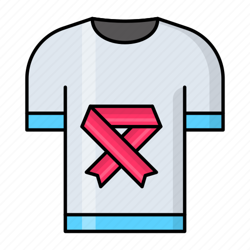Clothes, cancer patients, donation, cancer, wear, t shirt, shirt icon - Download on Iconfinder