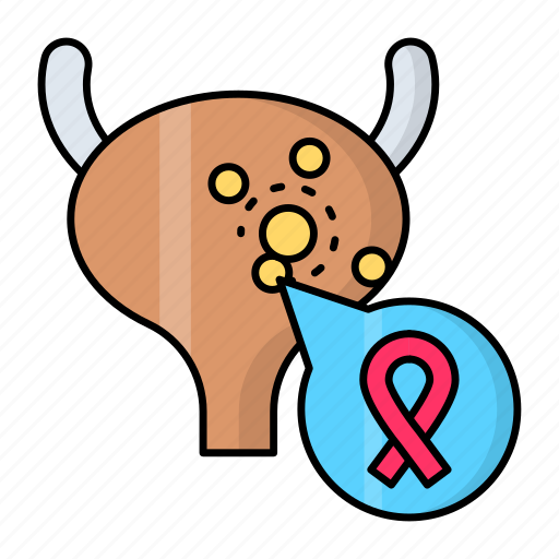 Urinary bladder, urine, cancer, urination, kidney stones, pain, bladder cancer icon - Download on Iconfinder