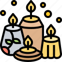 candles, lighting, scent, aroma, decoration