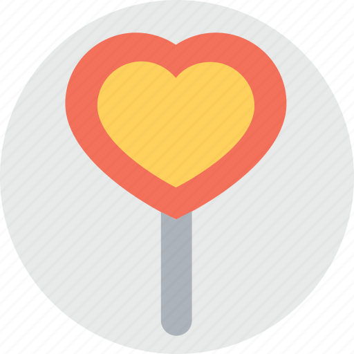Candy, candy cane heart, cane heart, heart candy, lollipop icon - Download on Iconfinder