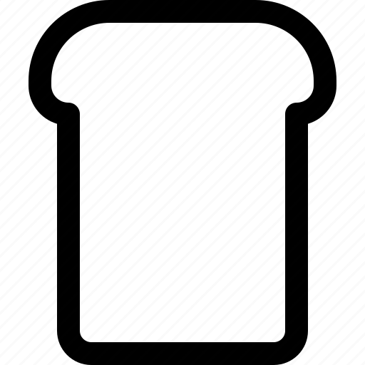 Bread, toast, slice, loaf icon - Download on Iconfinder
