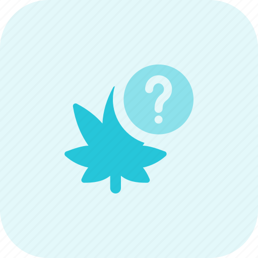 Cannabis, help, question, ask icon - Download on Iconfinder