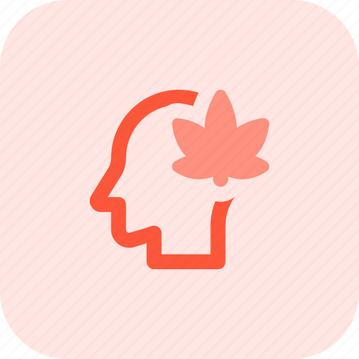 Head, cannabis, man, drug icon - Download on Iconfinder
