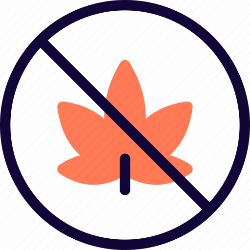 Banned, cannabis, prohibited icon - Download on Iconfinder