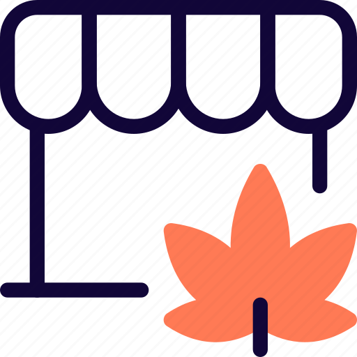 Cannabis, store, leaf icon - Download on Iconfinder