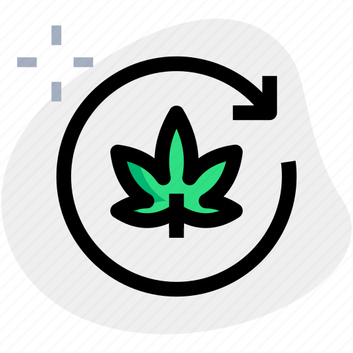 Around, cannabis, drug, leaf icon - Download on Iconfinder