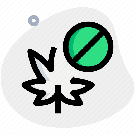 Cannabis, banned, prohibited, forbidden icon - Download on Iconfinder