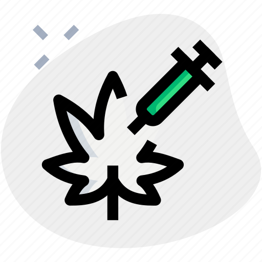 Cannabis, injection, treatment, vaccine icon - Download on Iconfinder