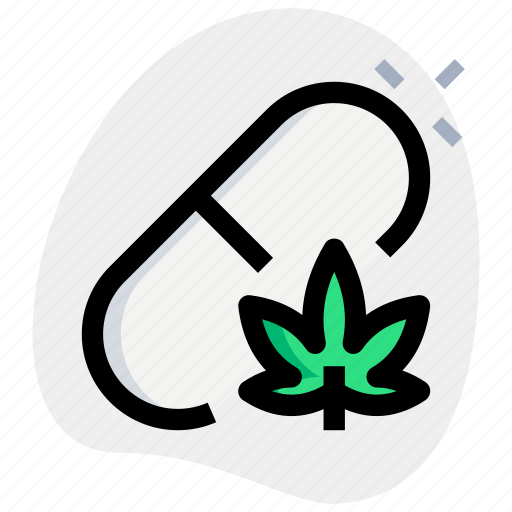 Capsule, cannabis, medicine, drug icon - Download on Iconfinder