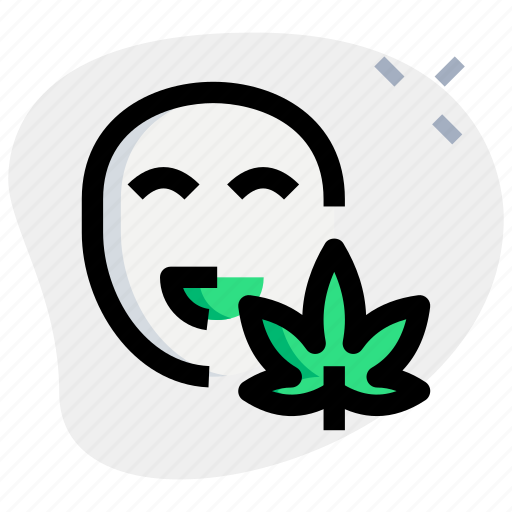 Drunk, cannabis, drug, leaf icon - Download on Iconfinder