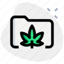 folder, cannabis, storage, drug