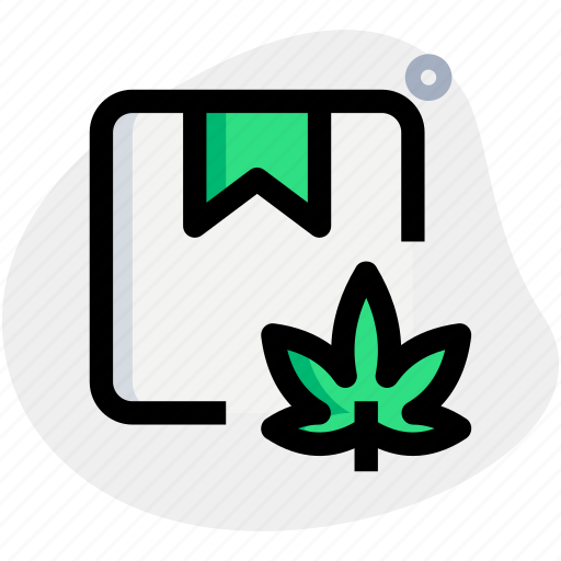Package, cannabis, parcel, leaf icon - Download on Iconfinder