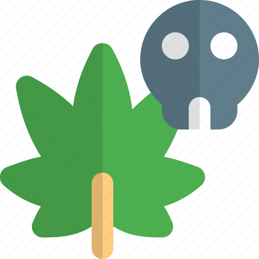 Cannabis, death, scary, drug icon - Download on Iconfinder
