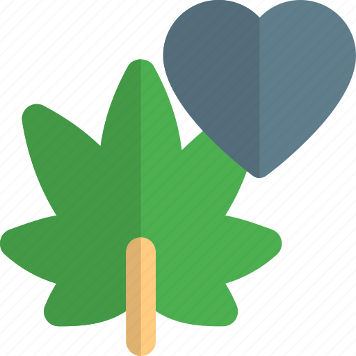 Cannabis, heart, favorite, drug icon - Download on Iconfinder