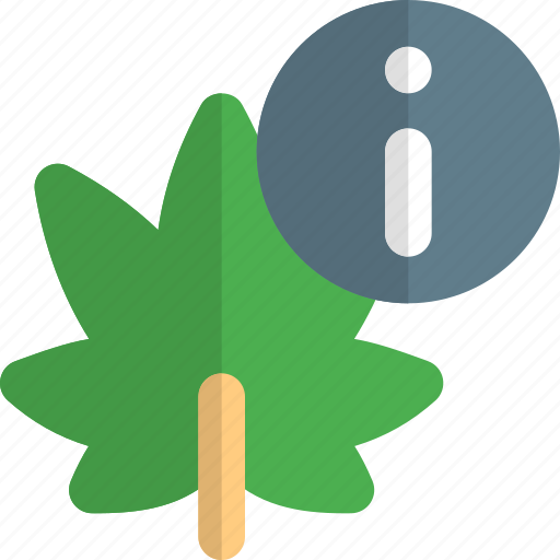 Cannabis, information, drug, info icon - Download on Iconfinder