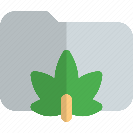 Folder, cannabis, storage, drug icon - Download on Iconfinder