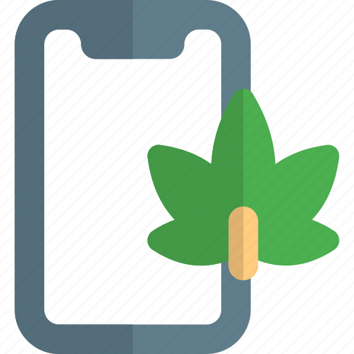 Smartwatch, cannabis, device, drug icon - Download on Iconfinder